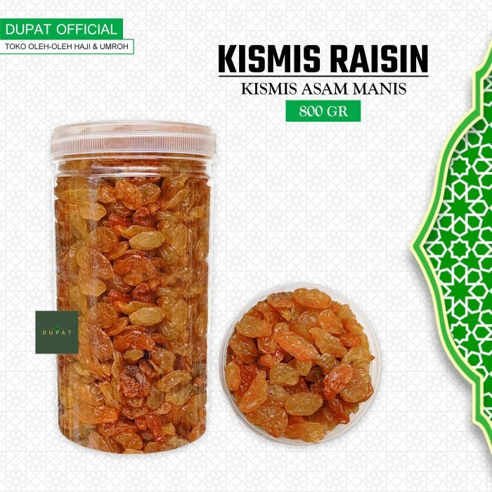 

Kismis Golden Raisin Asam Manis 800 Gr