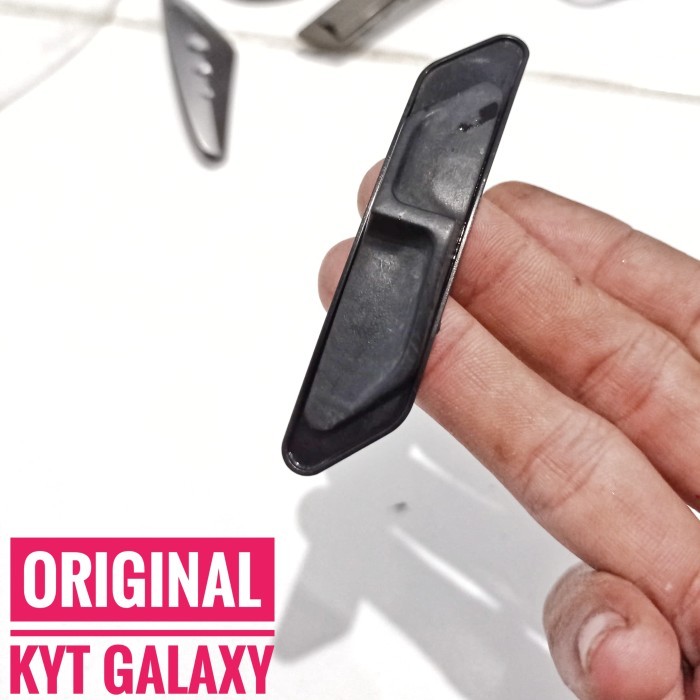 DISKON Aksesoris saklar Double Visor KYT Helm ORIGINAL KYT Galaxy Slide Flat Bekas ORI copotan