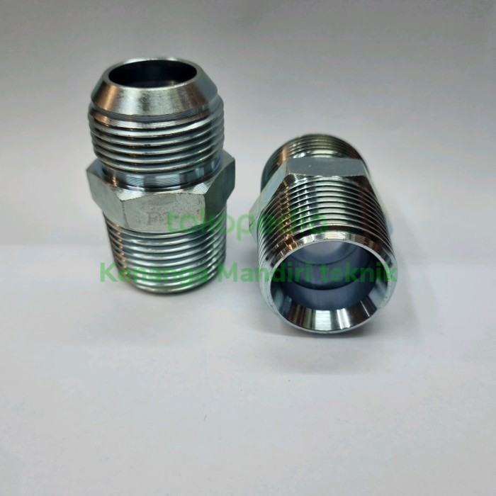 Double Nepel 2 Inch Npt X Jic