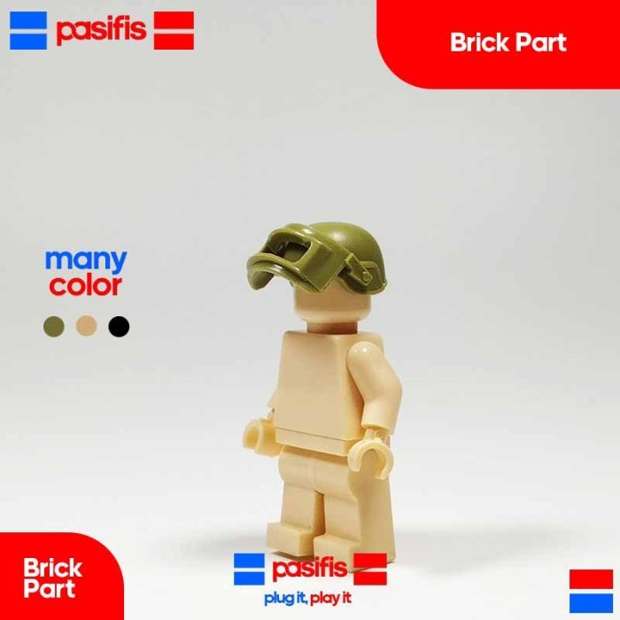 OBRAL Brick Head Part Aksesoris Kepala - Tactical Helmet