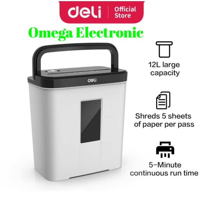 

PROMO! Deli E9939 Paper Shredder Mesin Penghancur Kertas Berkas E 9939