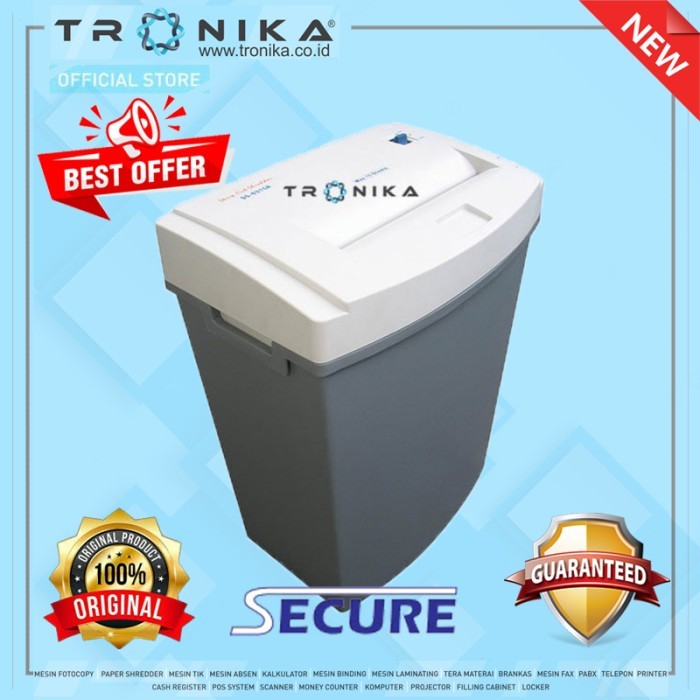

TERLARIS! MESIN PENGHANCUR KERTAS SECURE EZSS-6315A ORIGINAL GARANSI RESMI