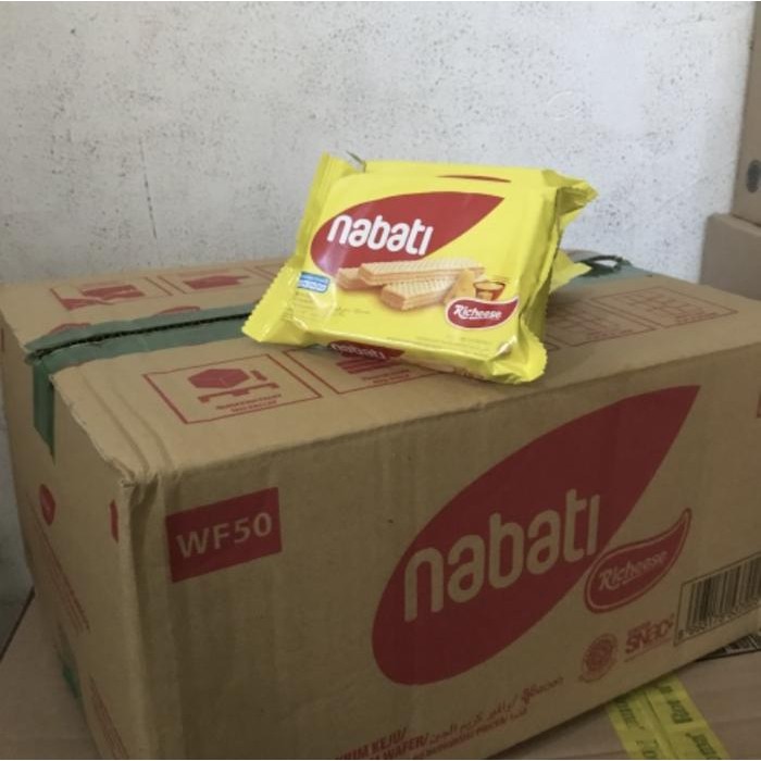 

Wafer Nabati Keju/Coklat 1 Dus Snack Biskuit Nabati Murah Bisa Dicampur!