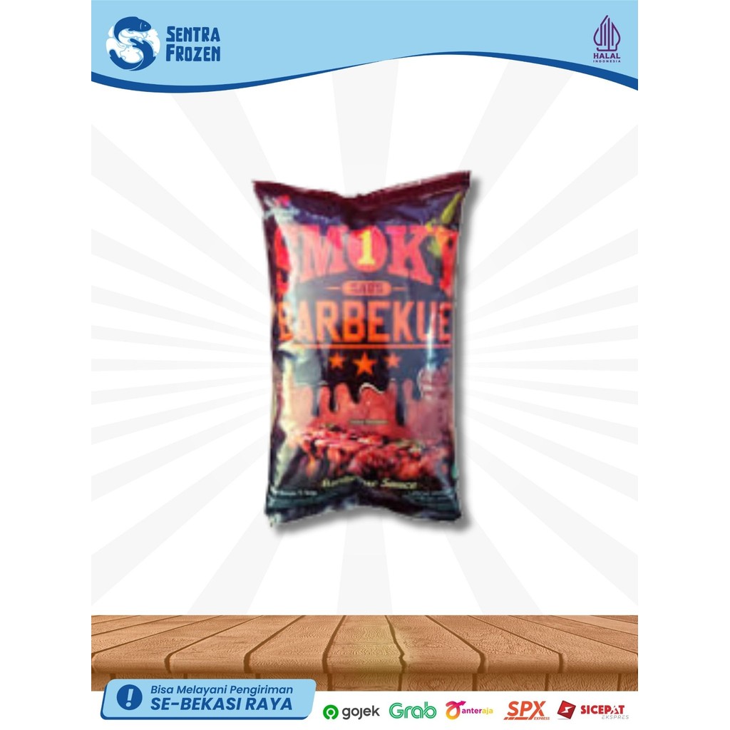 

SMOKY SAUS BBQ 1KG ( 10 )