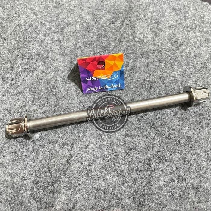 As Roda Depan Honda Scoopy Ring 12 Pcx 2018 Stainless Silver Heng