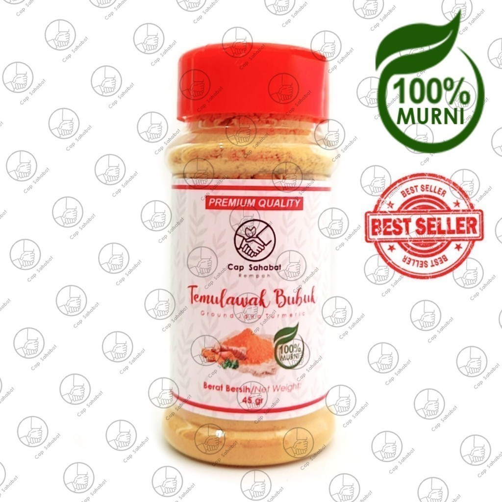 

Cap Sahabat - Temulawak Bubuk Botol Premium / Ground Java Turmeric