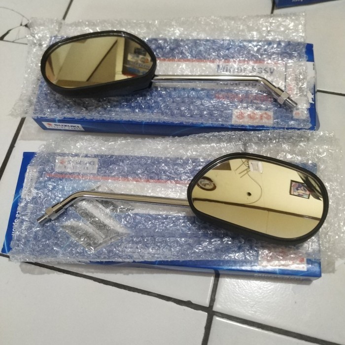 Spion Suzuki Skywave Skydrive Hayate Drat 14 Chrome Original Sgp