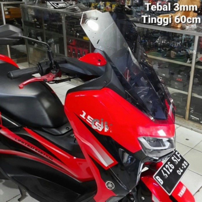 Windshield Visor Ws New Nmax 2020 Custom Tinggi 60 Cm