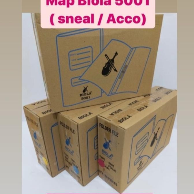

MAP BIOLA 5001 SNEL /ACCO (1 KARTON ISI 50 LEMBAR) STOK TERBATAS