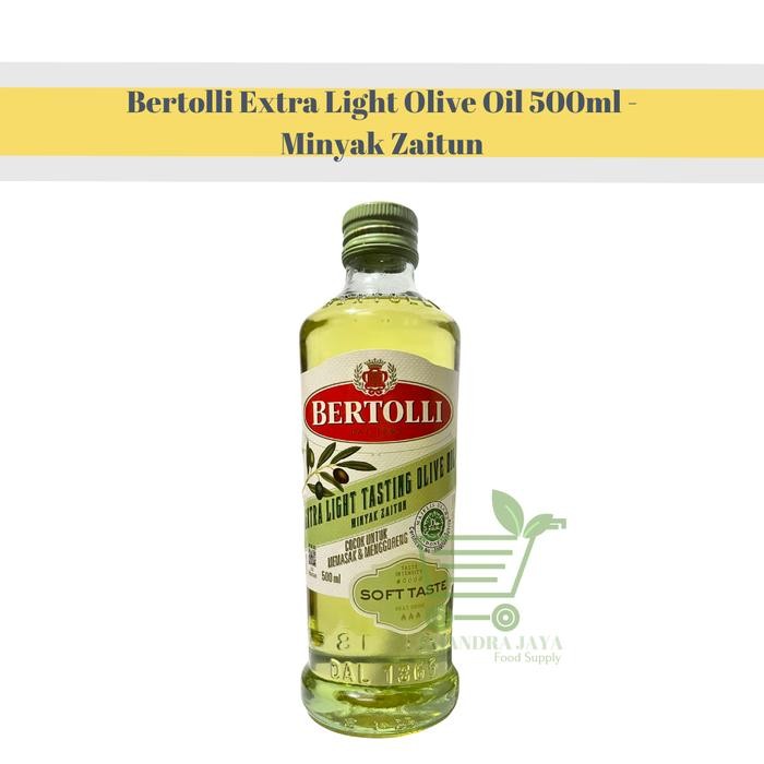 

terbaru !!! bertolli extra light olive oil 500ml - minyak zaitun ready