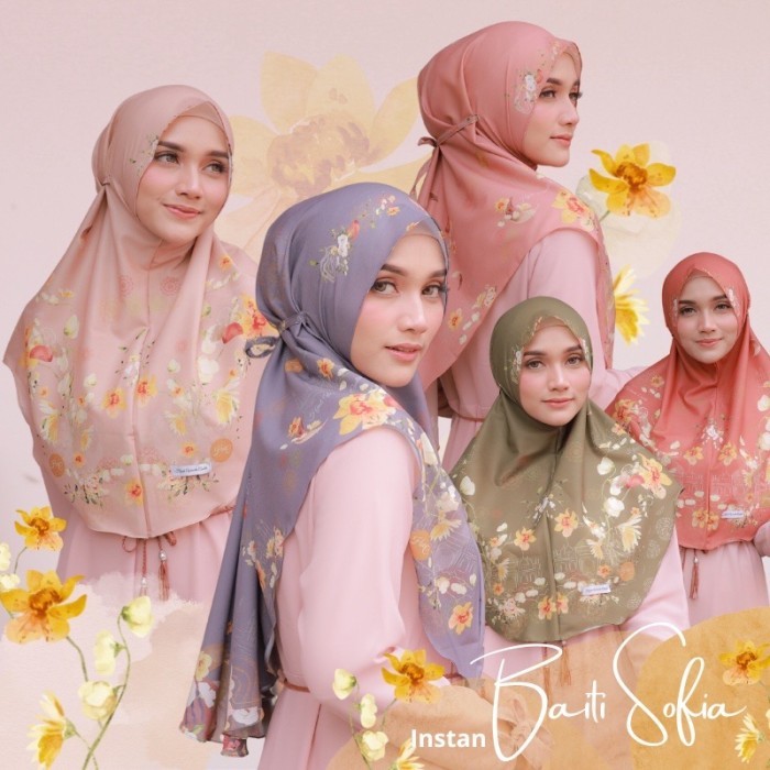 Hijabwanitacantik - Instan Baiti Sofia Hijab Instan