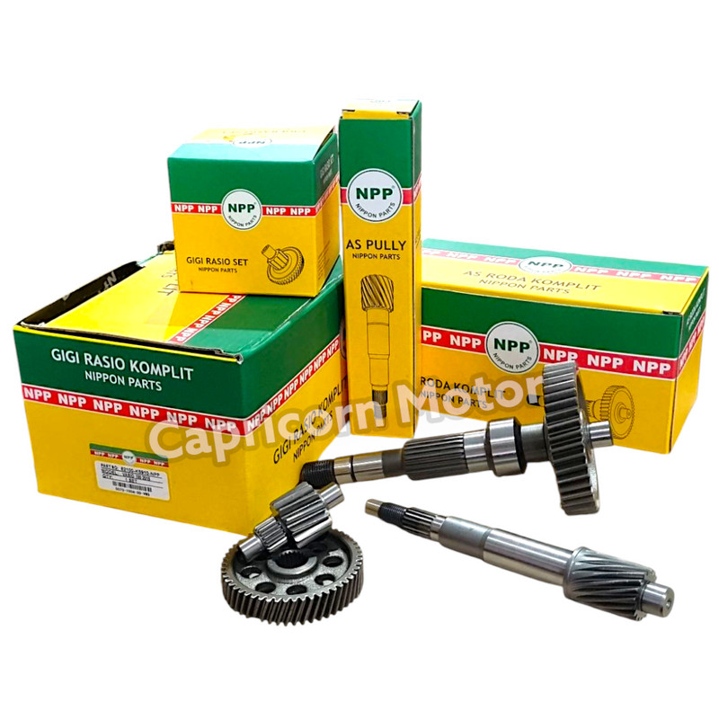 GIGI RASIO ASSY GARDAN SET VARIO 150 FI INJEKSI GEARBOX SUSUN NPP