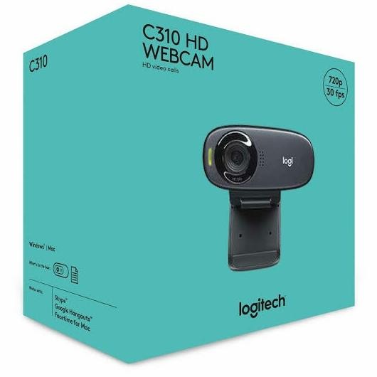 Webcam logitech C310 HD 5MP 720 pixel ORIGINAL Stok Terbatas