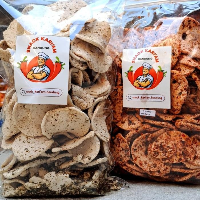 

Paket Basreng Pipih Premium Bundling 500Gr Ori + 500Gr Pedas Daun Jeruk Food Snacks Cemilan Cemilan