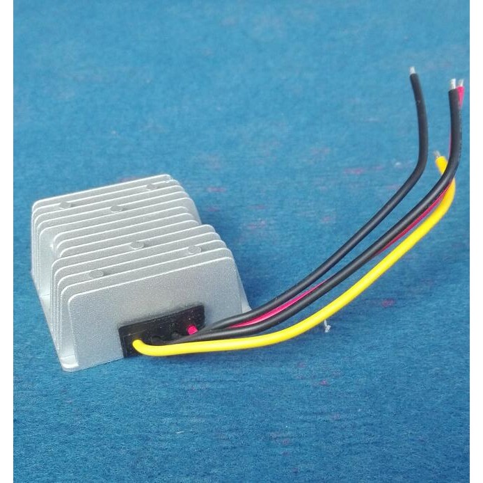 DD Konverter daya step up dc ke dc, 12v ke 48v,2A 96w tahan air