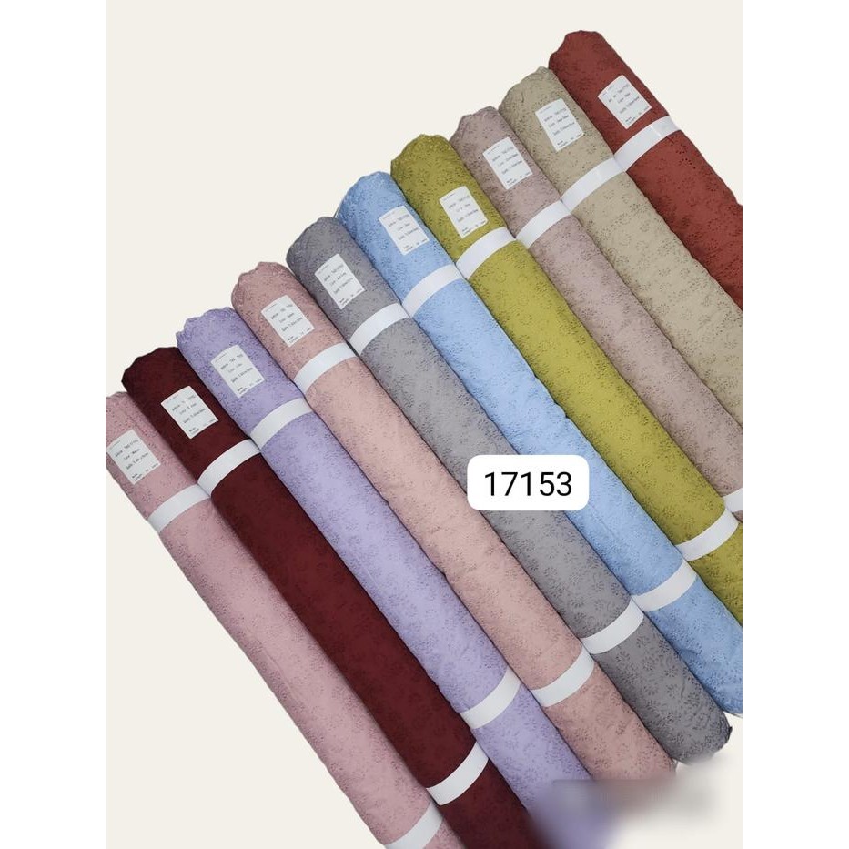 

Kain Bordir Katun Emboss Bunga Bahan Mukena Premium Meteran Terlaris