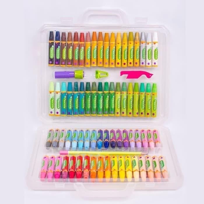 

Crayon Oil Pastel Pascola 72 Warna / Pascola Oil Pastel 72 Alat Mewarnai Stationery Good Quality
