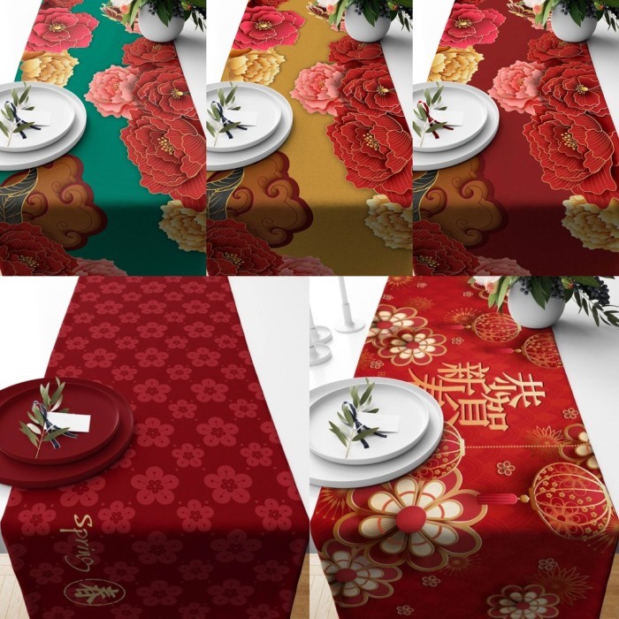 Taplak meja table runner imlek