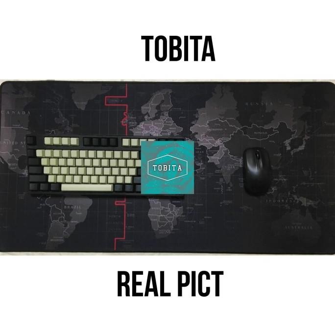 

WORLD MAP - MOUSEPAD GAMING LEBAR 400X800 EXTENDED STOK TERBATAS