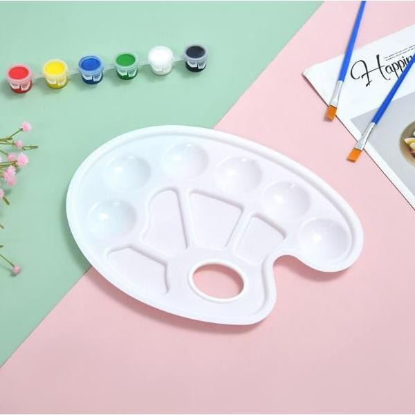 

Uj-53 Palette Lukis Plastik Palet Lukis Cat Acrylic Minyak Air Import 111