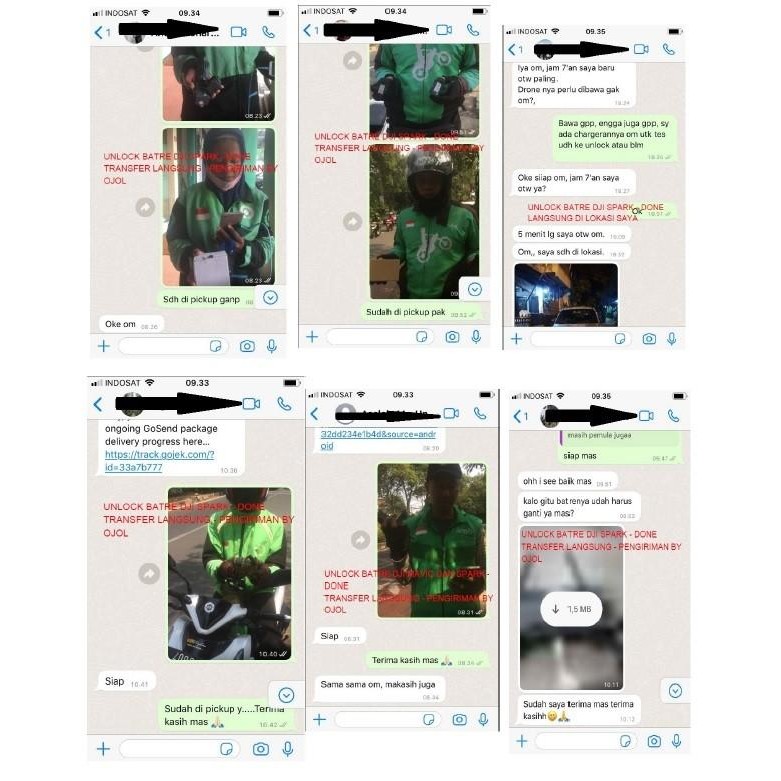 unlock buka lock Baterai Drone Dji Spark Mavic Mini