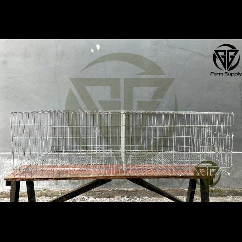 PROMO KANDANG GALVANIS SERBAGUNA 150/2 HOLE PREMIUM (UNTUK KANDANG KELINCI , MERPATI , AYAM, MARMUT,