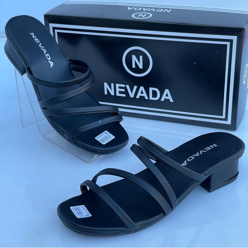 New Sandal wanita nevada heels terbaru