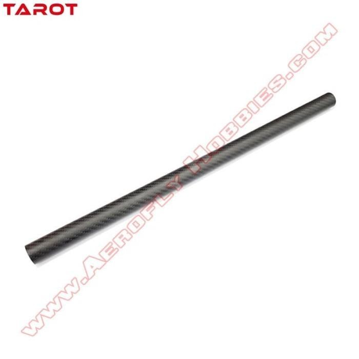 Tarot 30mm x 27mm x 1000mm 3K Matte Pure Carbon Tube