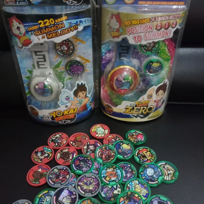 KOMPLIT DX Yokai Watch Set Yokai Watch Type Zero Yokai Medal