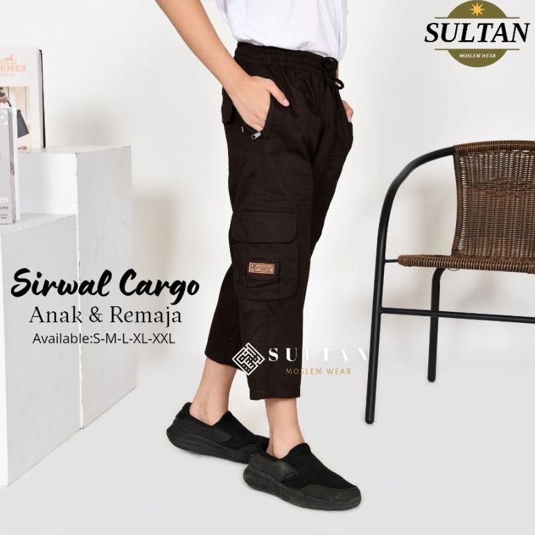 Promo Lebaran Celana Sirwal Anak Cargo Usia 4 5 6 7 8 9 10 11 12 13 14 15 16 17 18  Untuk Anak & Rem