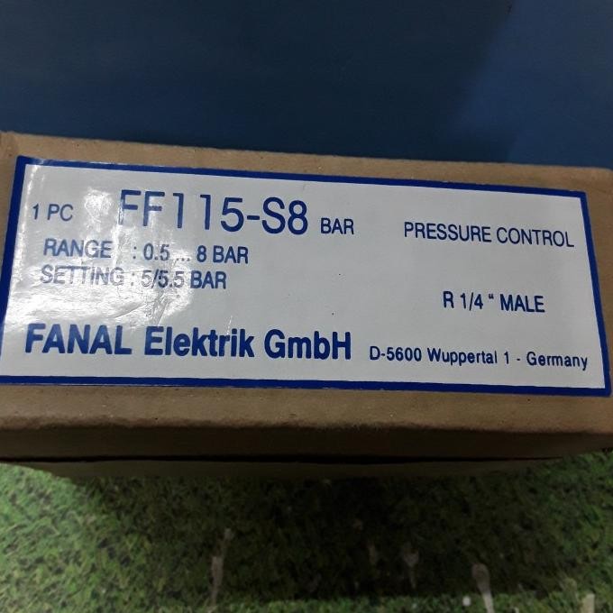 Fanal Ff115-S8 230V Pressure Control