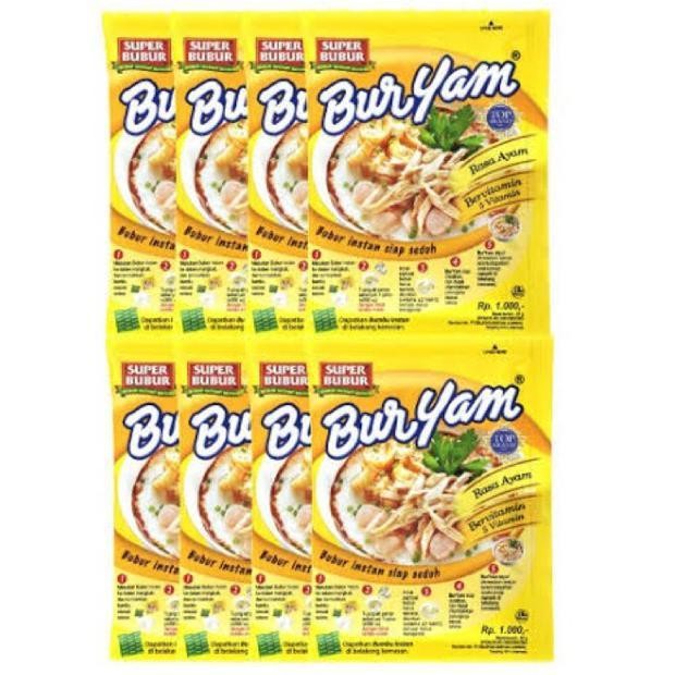 

BURYAM - Bubur Ayam Instan [22gr x10 sachet]