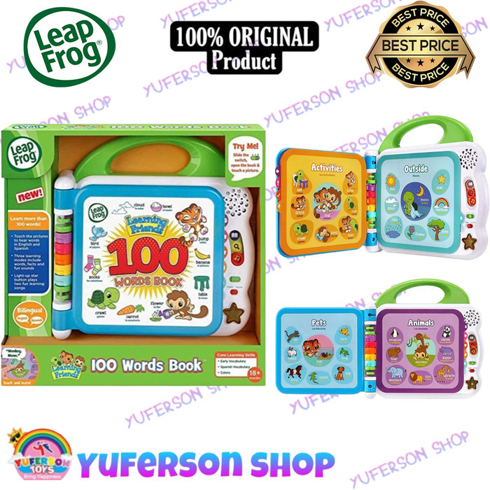 LeapFrog Learning Friends 100 Words Book English