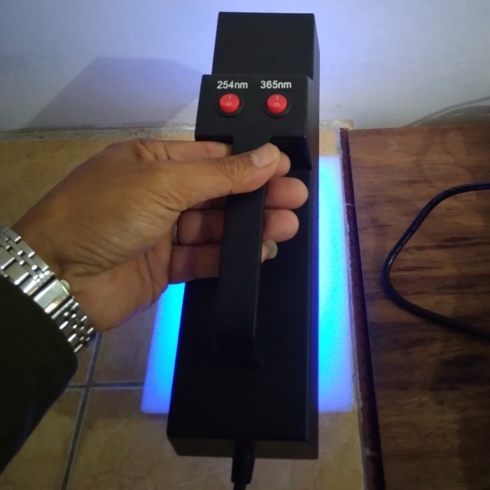 TERBARU Lampu UV Lamp Panjang Gelombang 365 nm and 254 nm WFH-204B UV Analyzer