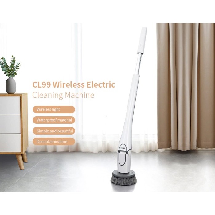 TERLARIS Youpin GOOD PAPA Sikat Pembersih Wireless Electric Cleaning