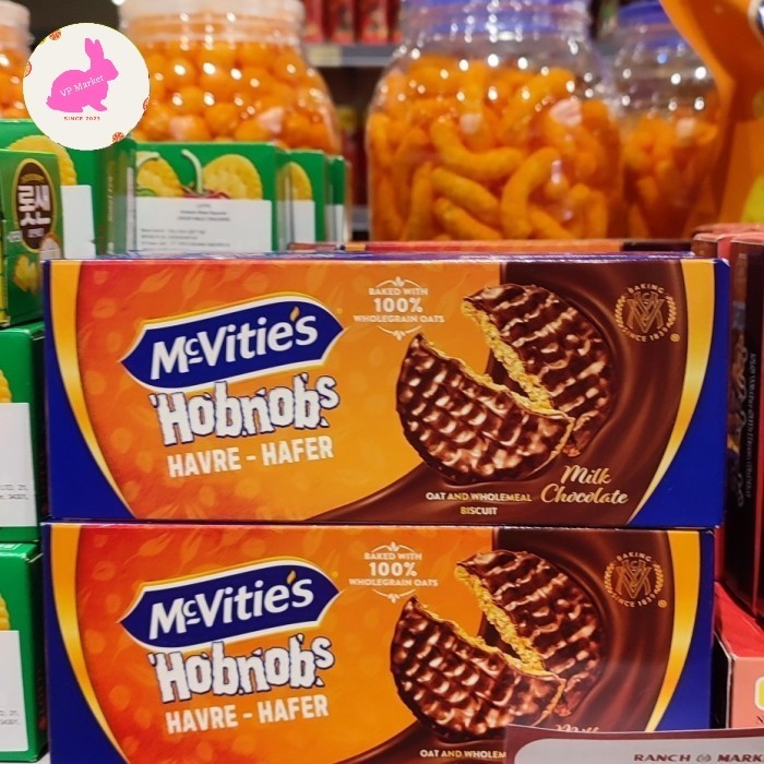 

McVitie's Hobnob's Milk Chocolate Oats Biscuits 300gr