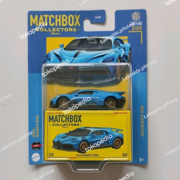 Matchbox Collectors Bugatti Divo Biru