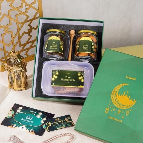 

Hampers Lebaran / Parcel Lebaran - PREMIUM HARD BOX - SET ZAHRA - LUCKYBITE