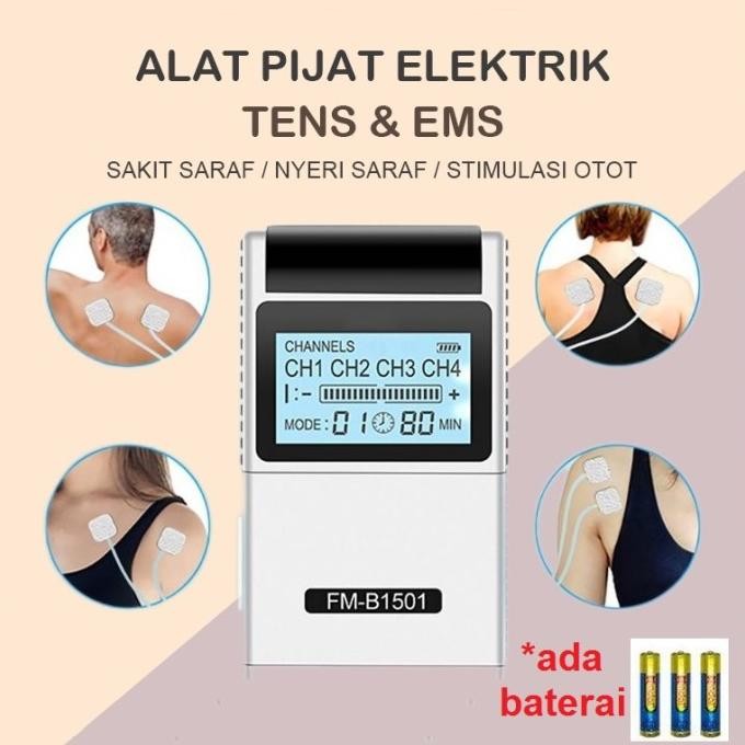 Alat Pijat Terapi Listrik Tens&Ems Refleksi Akupuntur Massage Electric