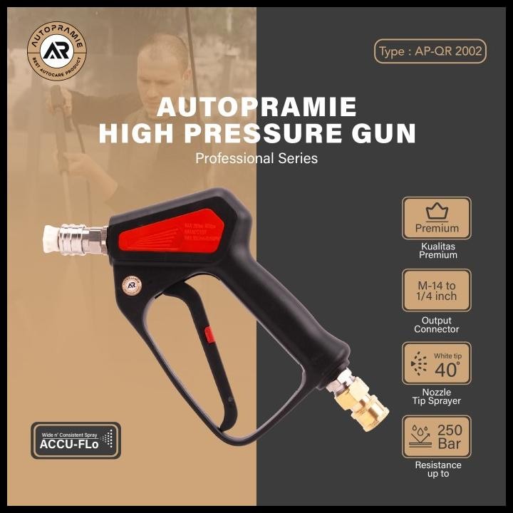 High Pressure Gun Jet Cleaner Quick Release 250 Bar / Qr Autopramie Ap-Qr 2002 Original Best Seller