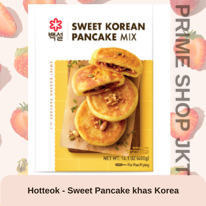 

TERBARU! Cj Beksul Hotteok 400gr Sweet Korean Pancake Mix