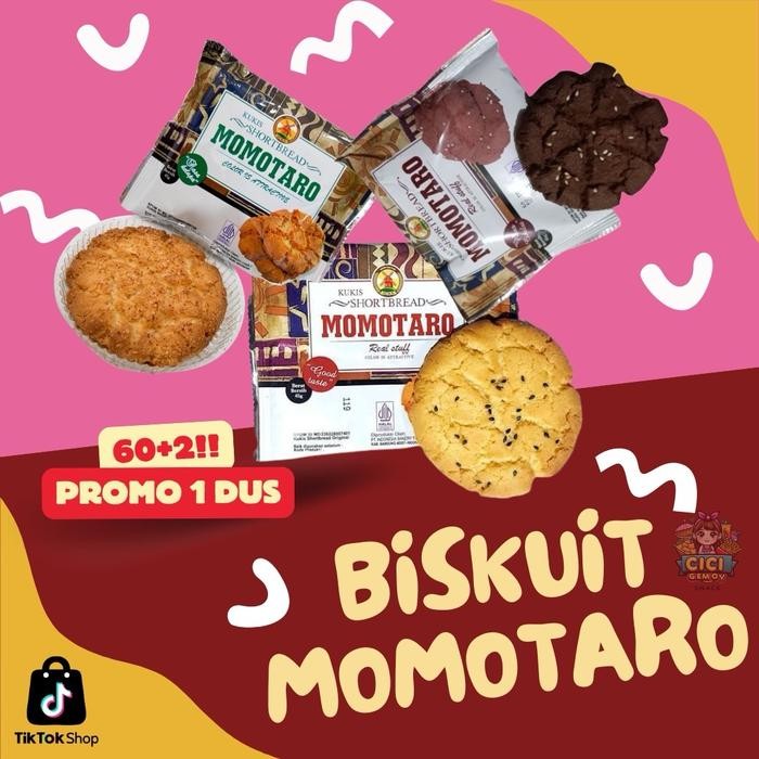 

Biskuit Momotaro Promo 60 Pcs 1 Dus - Jajanan Biskuit Murah Berkualitas, Cookies Dan Food