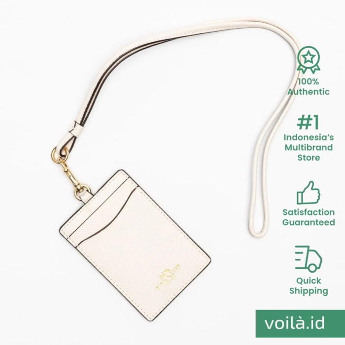 

TERLARIS! Coach Lanyard Crossgrained White