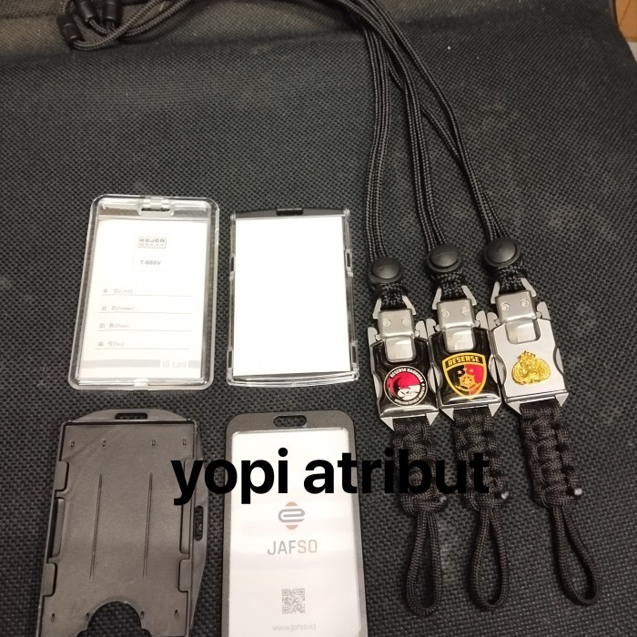 

tali gantungan id card polri free costum