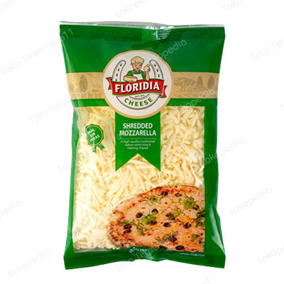

Florida shredded mozzarella cheese 500grkejukeju parut