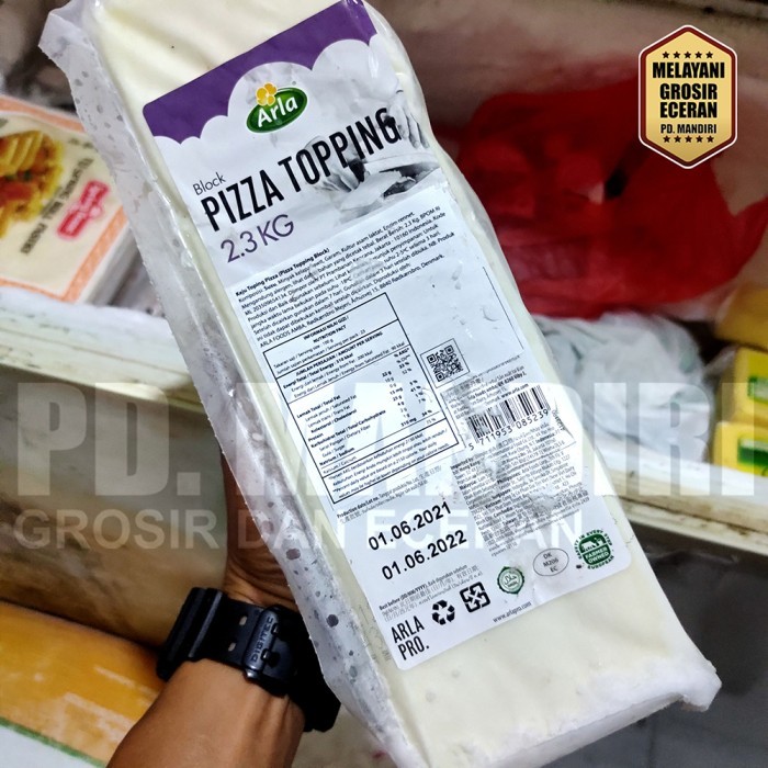 

ARLA MOZZARELLA PIZZA TOPPING CHEESE 2,3 KG