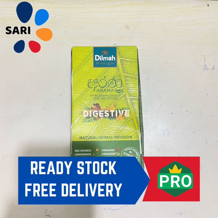 

Dilmah Arana Natural Herbal Tea - Digestive 20s