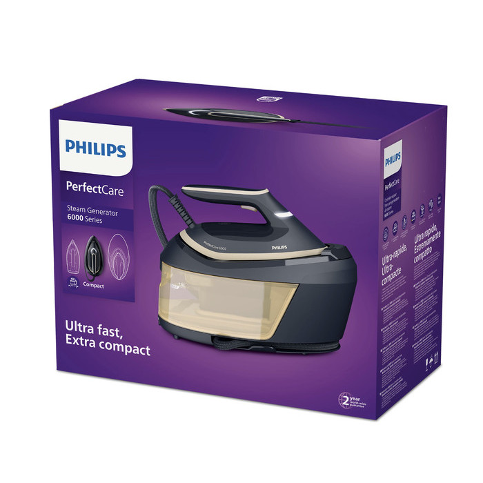 

Setrika Philips PSG6066/20 PerfectCare 6000 Series Steam Generator Iron philips steam iron setrika