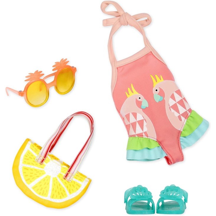 

Glitter Girls by Battat Ray of Light Swimsuit Outfit