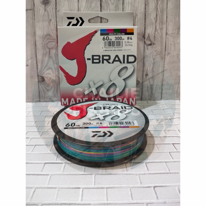 Senar PE Daiwa J-Braid X8 PE 4 300M